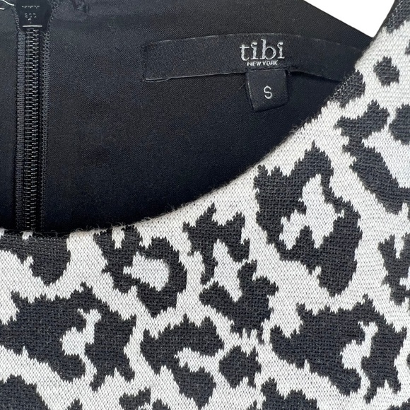 Tibi | Leopard Print | Fit and Flare Dress - Picture 5 of 5